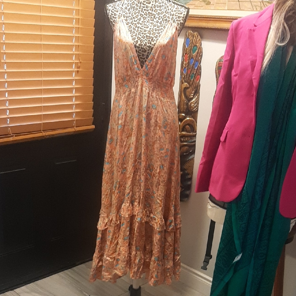 Elegant Floral Maxi Dress